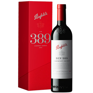 Penfolds Bin 389 Cabernet Shiraz 2018 Australian red wine bottle