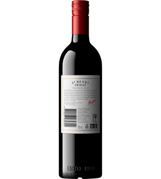 Wine bottle with a red cap on a white background