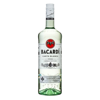 Bacardi Carta Blanca Rum 1L