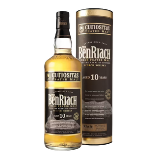 Benriach Curiositas Peated 10 Year Old Single Malt Scotch Whisky 700ml