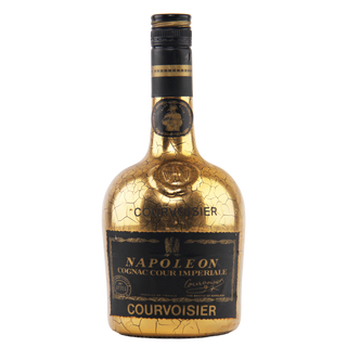 Courvoisier Napoleon Cognac Cour Imperiale 1980s Gold Bottle