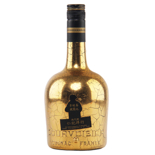 Courvoisier Napoleon Cognac Cour Imperiale 1980s Gold Bottle