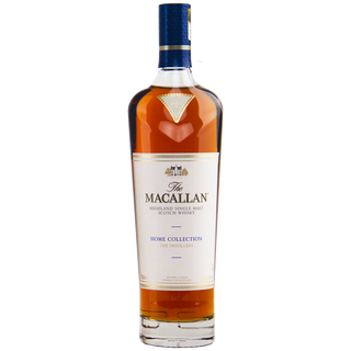 The Macallan whisky bottle on a white background