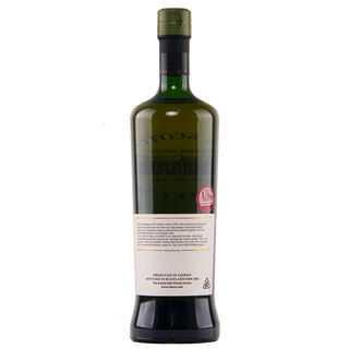 Bottle of Sogno olive oil on a white background