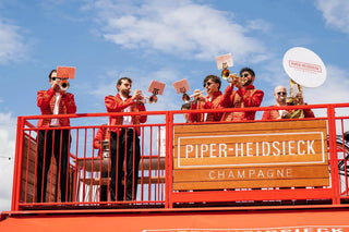 Piper Heidsieck premium French Champagne brand banner showcasing logo