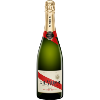 Mumm Cordon Rouge NV Champagne French sparkling wine bottle