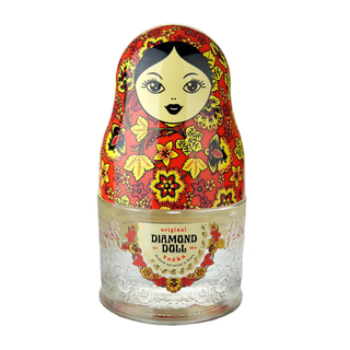 Diamond Doll Original Russian Vodka 700ml comes in a clear glass bottle with a floral matryoshka doll cap. Savor this smooth vodka, featuring subtle grain aromas and a clean finish.