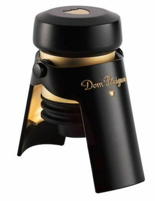 Dom Pérignon Official Luxury Black & Gold Champagne Bottle Stopper