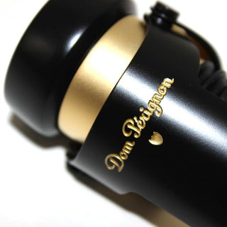 Dom Pérignon Official Luxury Black & Gold Champagne Bottle Stopper