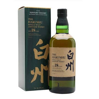Hakushu 18 Year Old Single Malt Japanese Whisky