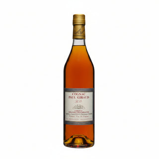 Bottle of Cognac Paul Giraud on a white background