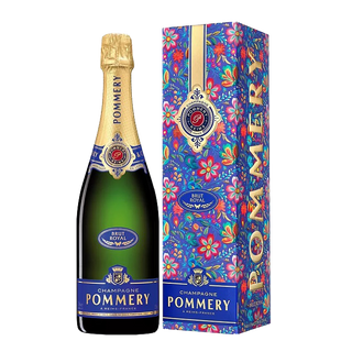 Pommery Brut Royal NV Champagne Limited Edition Flower Gift Box
